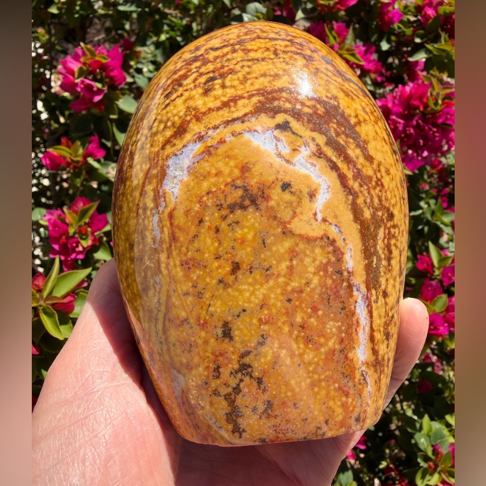 Ocean Jasper Standing Stone